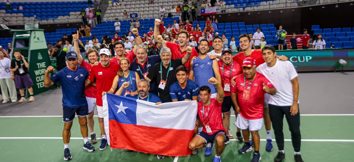 Chile cerró su participación en la Copa Davis con victoria ante Eslovaquia
