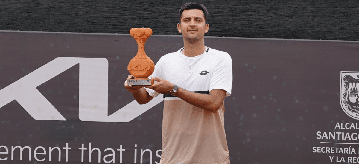 Tomás Barrios se coronó campeón del Challenger de Cali